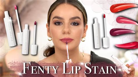 how to use fenty lip stain|More.